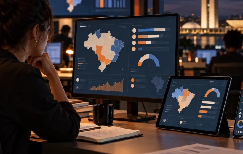 Desenvolvedora integra painel de resultados eleitorais a um site de notícias